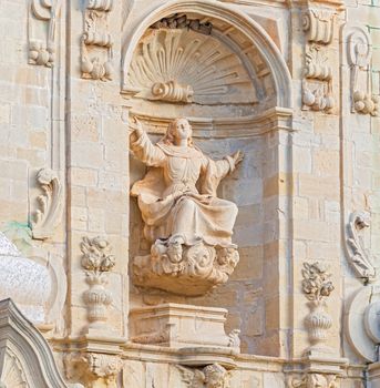 Monastery of Santa Maria de Poblet inCatalonia,Spain. It is UNESCO World Heritage Site. 