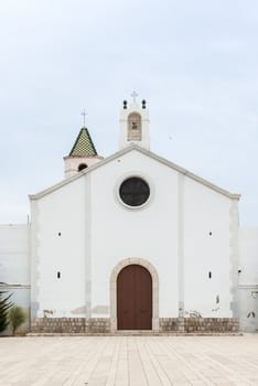 Old catholic church in Sitges, Spain