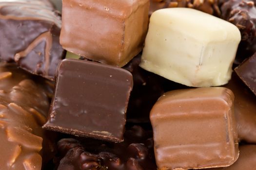 Close-up of fresh baked christmas cookies