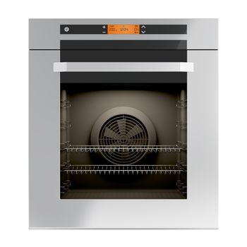 Built-in oven isolated on white