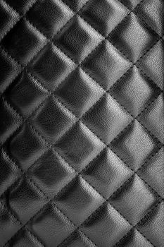 Black leather upholstery texture with great detail