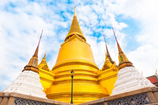 Thailand - Bangkok - Temple - The Wat Phra Kaew (Temple of the Emerald Buddha)