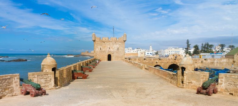 Essaouira is a city in the western Moroccan economic region of Marrakech Tensift Al Haouz, on the Atlantic coast. It has also been known by its Portuguese name of Mogador. Morocco, north Africa.