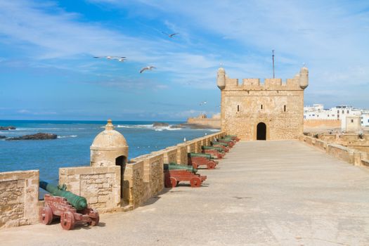 Essaouira is a city in the western Moroccan economic region of Marrakech Tensift Al Haouz, on the Atlantic coast. It has also been known by its Portuguese name of Mogador. Morocco, north Africa.