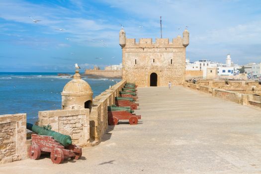 Essaouira is a city in the western Moroccan economic region of Marrakech Tensift Al Haouz, on the Atlantic coast. It has also been known by its Portuguese name of Mogador. Morocco, north Africa.