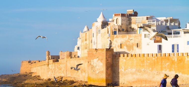 Essaouira is a city in the western Moroccan economic region of Marrakech Tensift Al Haouz, on the Atlantic coast. It has also been known by its Portuguese name of Mogador. Morocco, north Africa.