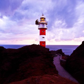 Lighthouse at the Cabo de Teno - Tenerife, Canary Islands, Spain