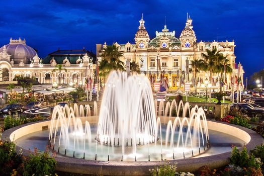 The Monte Carlo Casino is a gambling and entertainment complex located in Monte Carlo, Monaco, Cote de Azul, France, Europe. It includes a casino, the Grand Th����tre de Monte Carlo, and the office of Les Ballets de Monte Carlo.