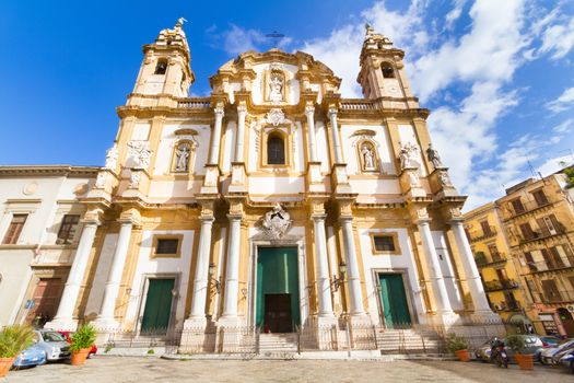 Church of Saint Dominic in Palermo, Italy, is the second in importance only to the Cathedral and is located in the Saint Dominic square,in the neighborhood of La Loggia.