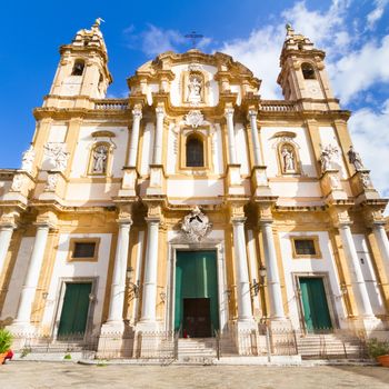 Church of Saint Dominic in Palermo, Italy, is the second in importance only to the Cathedral and is located in the Saint Dominic square,in the neighborhood of La Loggia.