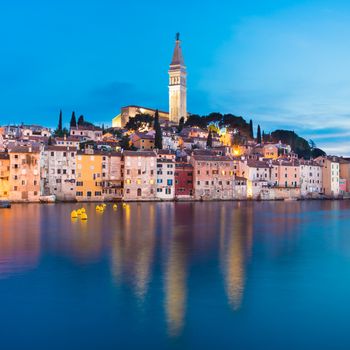 Rovinj is a city in Croatia situated on the north Adriatic Sea Located on the western coast of the Istrian peninsula, it is a popular tourist resort and an active fishing port.