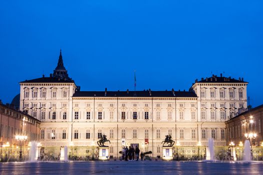 Royal Palace of Turin or Palazzo Reale, is a palace in Turin, northern Italy. It was the royal palace of the House of Savoy. It was modernised greatly by the French born Madama Reale Christine Marie of France (1606���1663) in the 17th century. The palace was worked on by Filippo Juvarra. It includes the Palazzo Chiablese.