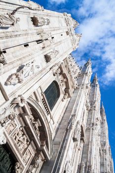 Milan Cathedral (Duomo di Milano) is the gothic cathedral church of Milan, Italy.