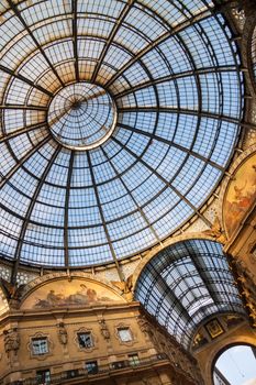 Galleria Vittorio Emanuele II, Milan, Italy - The world���s most elegant glass-domed covered arcade.