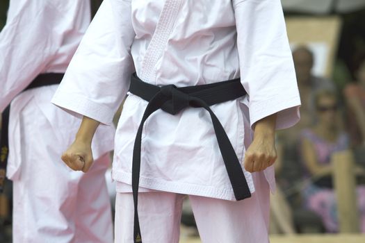 Karate position