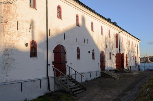Gothenburg's first women's prison at the entrance to Gothenburg