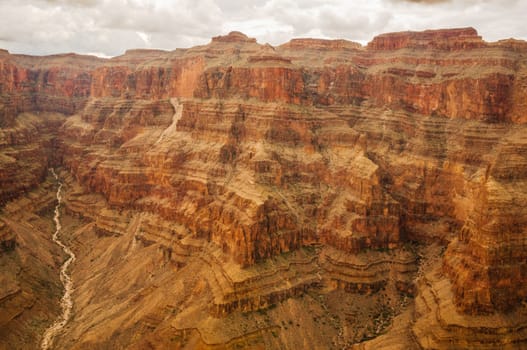 Grand Canyon big wall rocks near las vegas cloudy 2013