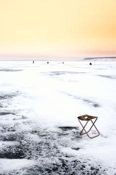 Hobby of many people - it is fishing in the winter