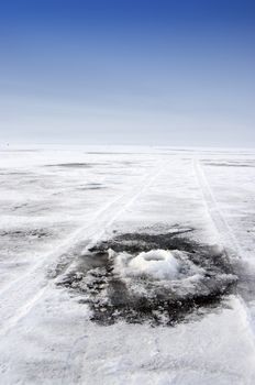 Hobby of many people - it is fishing in the winter