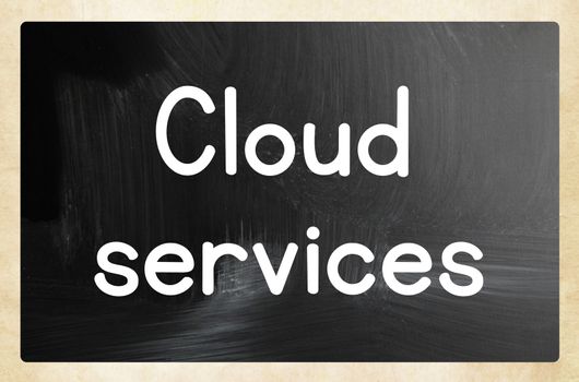 cloud services concept
