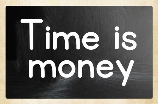 time is money concept