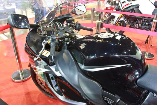 BANGKOK - JUNE 23 : Suzuki GSC1300R   show at The second Bangkok International Auto Salon 2013, the largest and most magnificent Modified Car and automobile accessories show in Bangkok, Thailand.