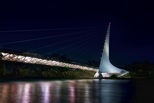 Sundial Bridge in Turtle Bay - Redding California