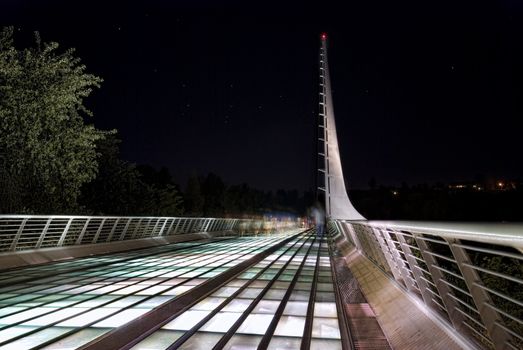 Sundial Bridge in Turtle Bay - Redding California