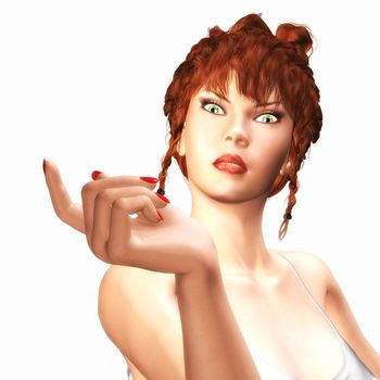 Digital Illustration of a Female