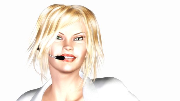 Digital Illustration of a Female