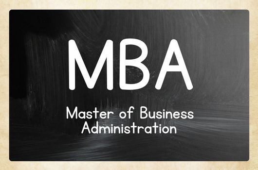 master of business administration concept