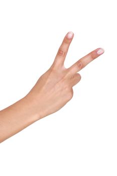 Two finger gesture