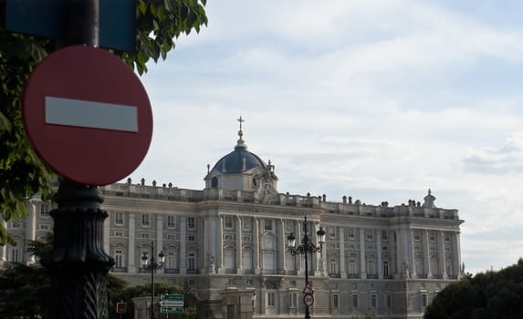 Royal Palace in Madrid, Spain, Europe