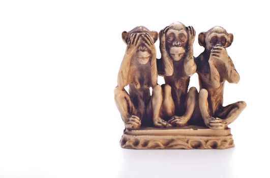 Three wise monkeys- code of silence