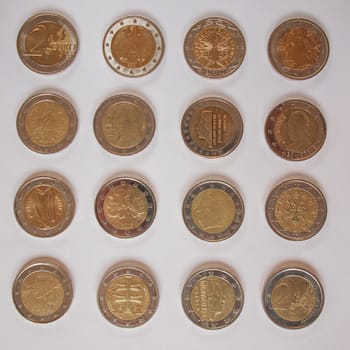 Euro coins