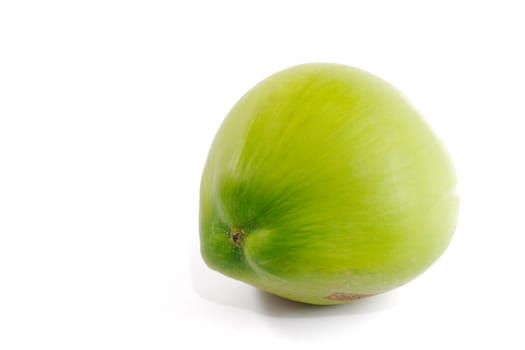 Coconut isolated on white background