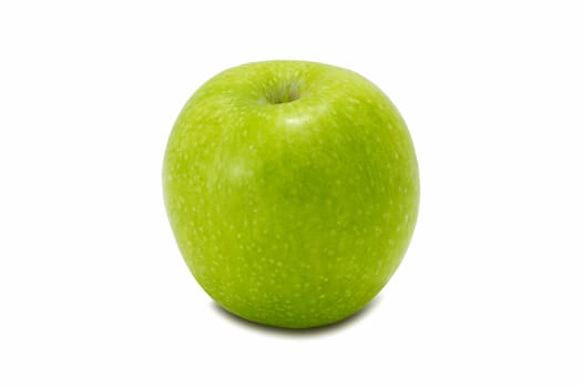 Green apple, isolated on white background