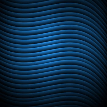 abstract line and wavy blue background