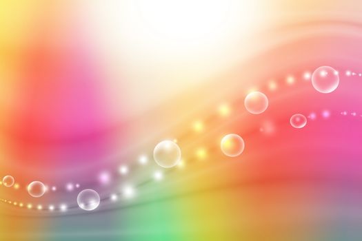 colorful abstract glowing and curve background