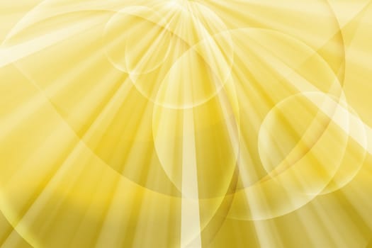 abstract line and circle yellow background