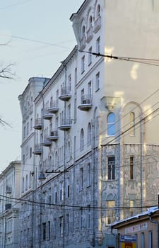 Old building in the center of Moscow