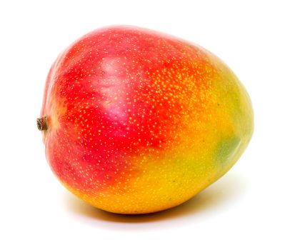 Ripe mango isolated  on white background