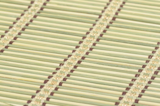 Bamboo mat as background