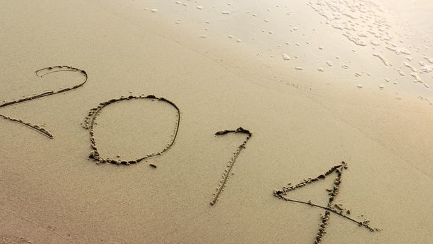 New Year 2014 coming