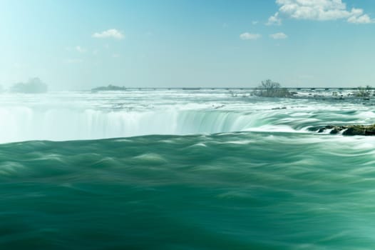 Horseshoe Falls in Niagara, Ontario, Canada