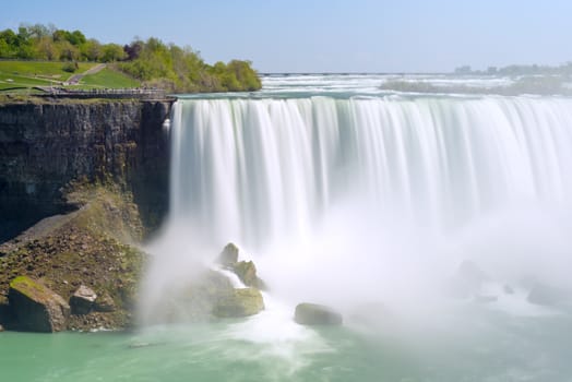 Horseshoe Falls in Niagara, Ontario, Canada