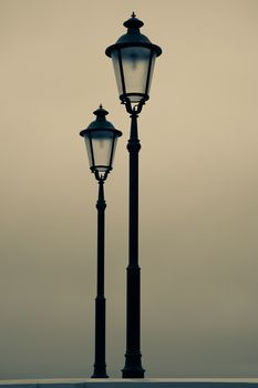 old street-lamp