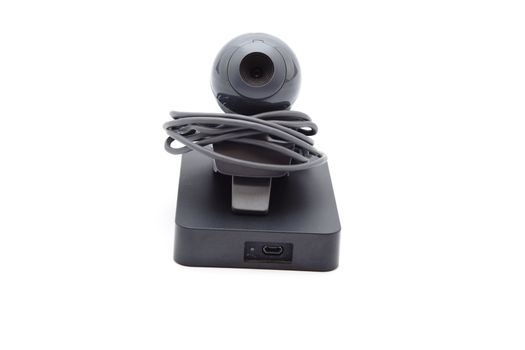 Webcam with External Hard Drive Disk