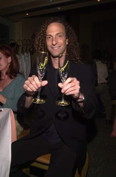 Kenny G at the Korbel Champagne kick off for it's romantic wedding contest, benefitting the Kenny G Miracles foundation. Malibu, 06-08-00