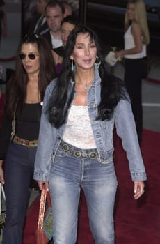 Cher at the premiere of Warner Brother's "The Perfect Storm" in Westwood, 06-26-00